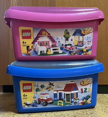 LEGO Steine 4+ Basic-Set 5560 Mädchen 6166 Junge Komplett mit BOX und Anleitung