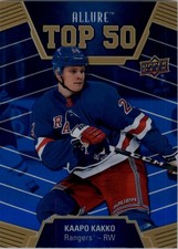 2019-20 Upper Deck Allure Top 50 Blue #T5010 Kaapo Kakko - HKY