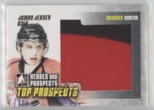 2009-10 ITG Heroes and Prospects Top Jumbo Jersey Gold /10 Brayden Schenn 4p5