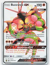 Buzzwole GX SV68/SV94 Shiny GX Rare Hidden Fates Shiny Vault Pokemon Holo NM on eBay