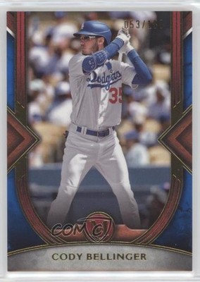 2022 Topps Museum Collection Sapphire 53/150 Cody Bellinger #64 ni4