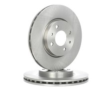 2x RIDEX Avant Ø257,2mm pour FIAT 500 3 portes (312) Panda II 5 portes (169)