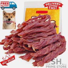 Duck Jerky Dog Treats, Real Duck Strips Dog Training Treats Soft 10.58oz