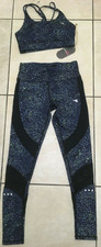 DIADORA Top Leggings Outfit Sports GYM Fitness Reflective XS RRP  80 Print Drop