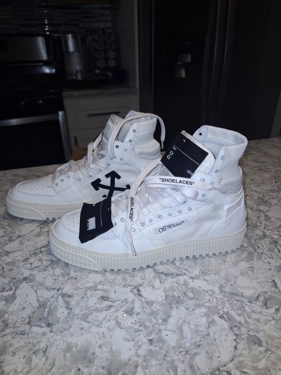 Off White Off Court EU 39 Women's Shoes Men's High Top New Rare