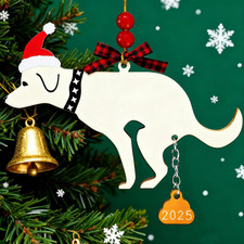 Christmas Dog Ornaments, Dog Pet Ornament Christmas Tree Decoration, Funny Chris