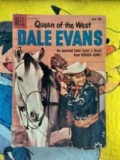 Dale Evans Queen of the West #22 (1959) Russ Manning Art Photo Cover Dell