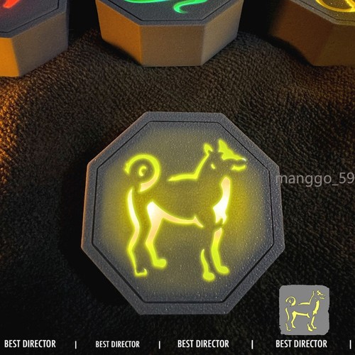 Jackie Chan Adventures Amulet Stones Anime Collect Key LED Gift Model Artifact - Picture 22 of 34