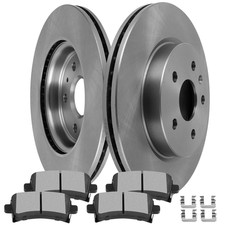 Scitoo Rear Brake Kits D1430-8547 Brake Pads 55179 Vented Brake Rotors Fit For