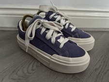 Converse Cruise All Star Womens Lavender Suede Platform Trainers - Size UK 5.5