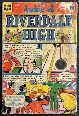 Archie at Riverdale High #1 Archie Publications Aug 1972 3.5 VG-
