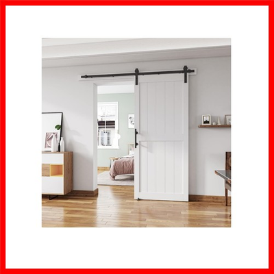 #ad Barn Door Wall Divider with Hardware Kit Water Proof PVC Surface 36x84 In $258.98