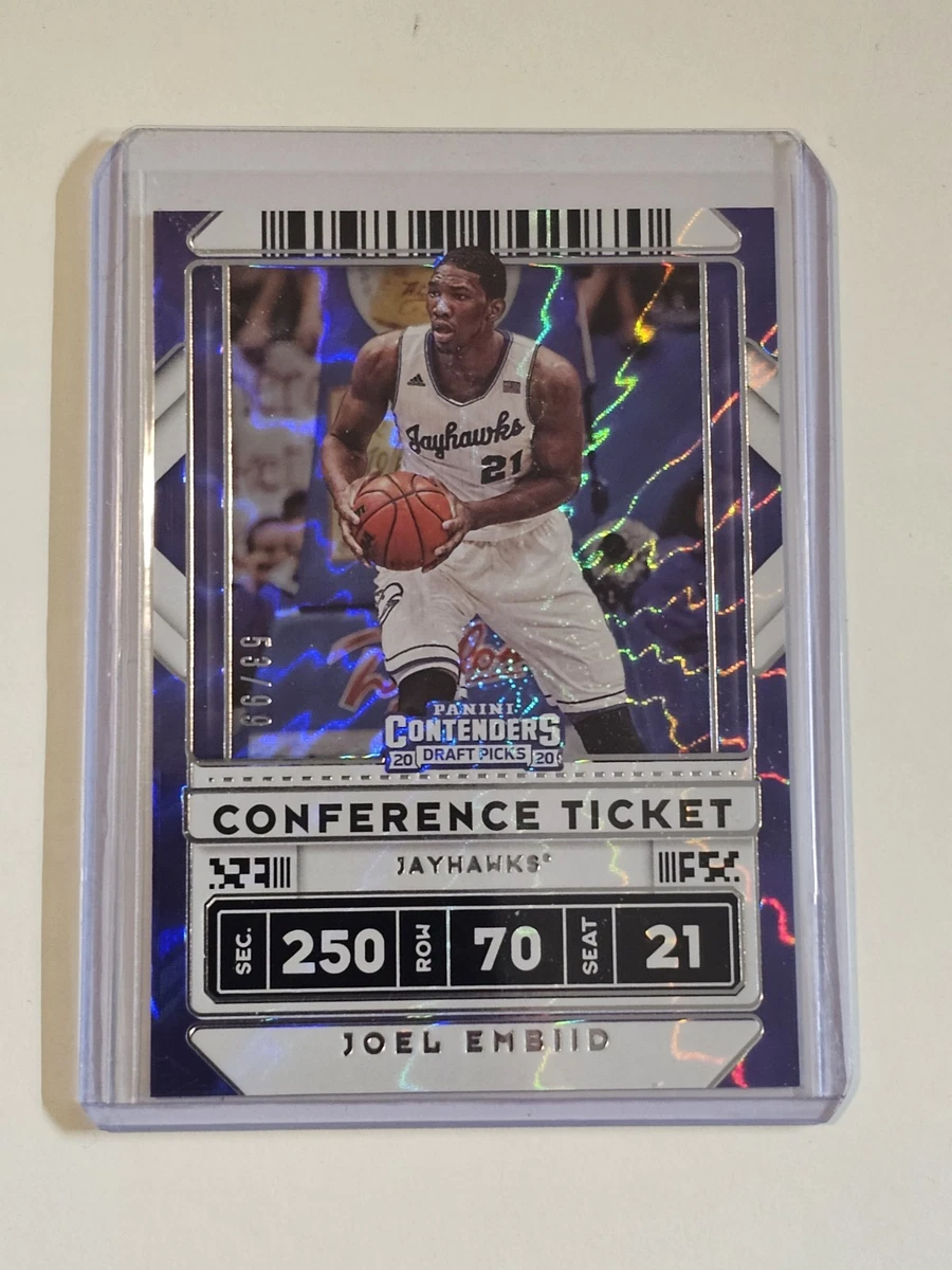 Joel Embiid Serial Numbered Basketball Sports Trading Card Singles