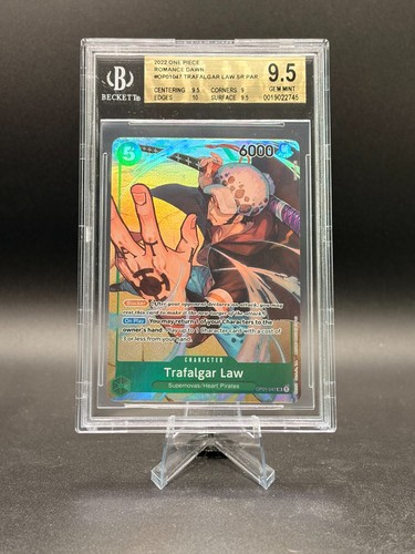 Trafalgar Law (Parallel) graded BGS 9.5 for sale on eBay