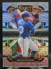 ORELVIS MARTINEZ 2024 SELECT CONCOURSE MOJO ROOKIE CARD SP #D 3/6 BLUE JAYS