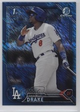 2016 Bowman Chrome Prospects Blue Shimmer Refractor Yadir Drake #BCP219 2f9