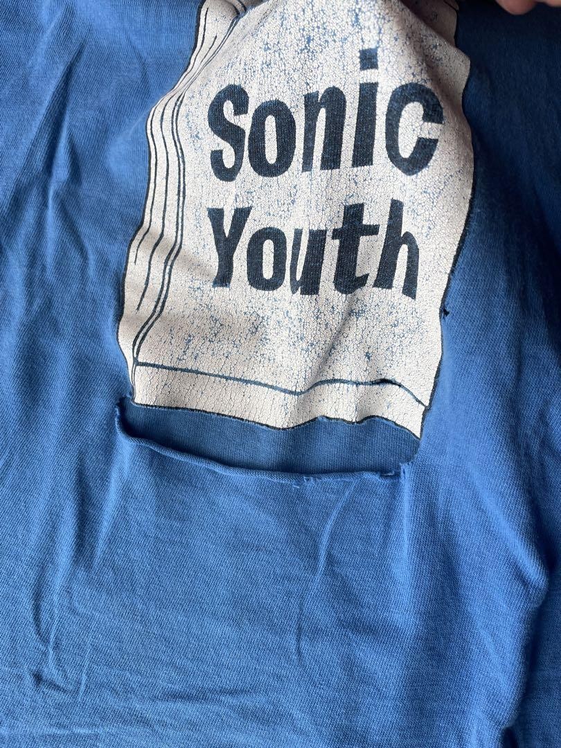 90〜00'sヴィンテージバンドtシャツSonic Youth Tシャツ 青 90 00'S VINTAGE BAND T-SHIRT SONIC YOUTH BLUE | eBay