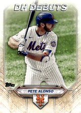 2021 Topps #DHD-5 Pete Alonso DH Debuts