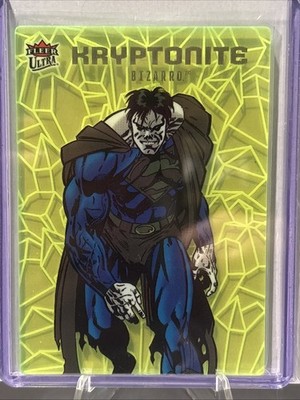 Bizarro 2026 Fleer Ultra Superman Kryptonite PLEXI-GLOW SP #K-4