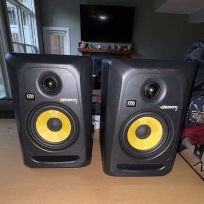 KRK Rokit 5 Powered Studio Monitor Speaker Pair 5in 50W XLR/TRS/RCA