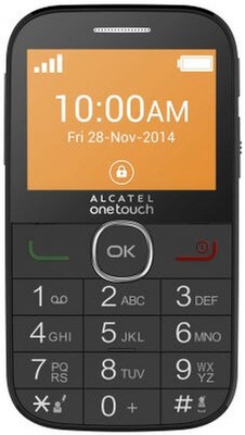 Alcatel OneTouch 20.04C Black Großtastenhandy Seniorenhandy - Bastlerware