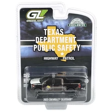CHROME 1/64 2023 Chevrolet Silverado Police Truck Texas Public Safety 30541