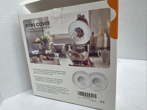 AiEVE Kitchenaide Mixer Bowl Covers, Mixer Splatter Guard Lids for 4.5-5Qt - Picture 3 of 3