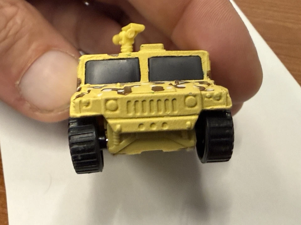 MatchBox MB #3 Hummer military 1994 Desert Storm chocolate chip camo TOW medical - Image 3 of 4
