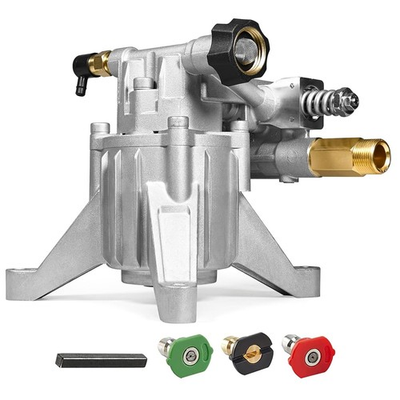 #ad 7 8quot; Shaft Vertical Pressure Washer Pump 3100 PSI Rear Inlet Outlet 8 Inch $98.96