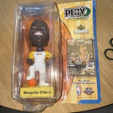  Very HTF 2002 All Star UD Bobblehead Playmaker Shaquille O'Neal LA Lakers NEW