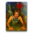 Larry Bird #41 Art Card Limited 25/50 Edward Vela Signed (Boston Celtics)