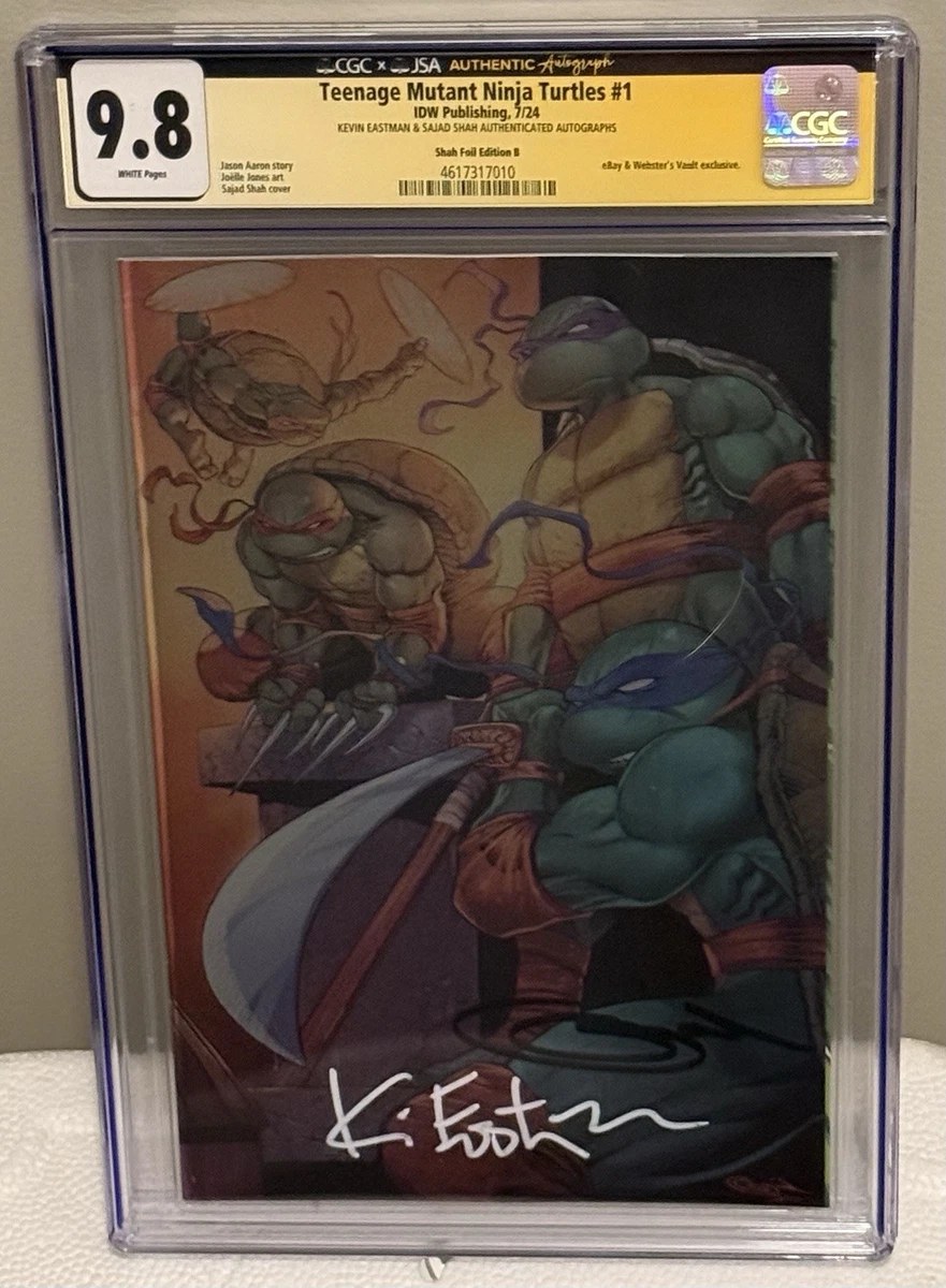 Teenage Mutant Ninja Turtles 9.8 Near Mint/Mint, Comics Signed