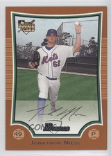 2009 Bowman Orange 175/250 Jon Niese Jonathon Niese #210 0f8