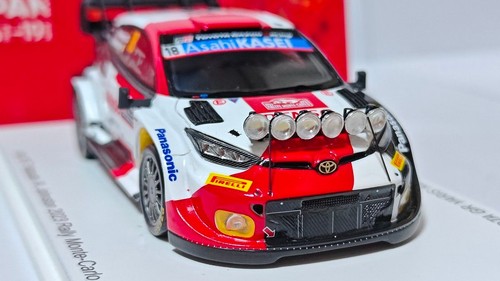 Spark 1/43 Limited 200pcs GR Yaris Rally 1 Hybrid 2023 Takamoto Katsuta WRC - Picture 12 of 15