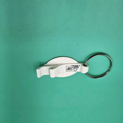 VG++ Vintage Miller Lite Beer Mini Surfboard Bottle Opener Key Chain Key Ring - Picture 2 of 2