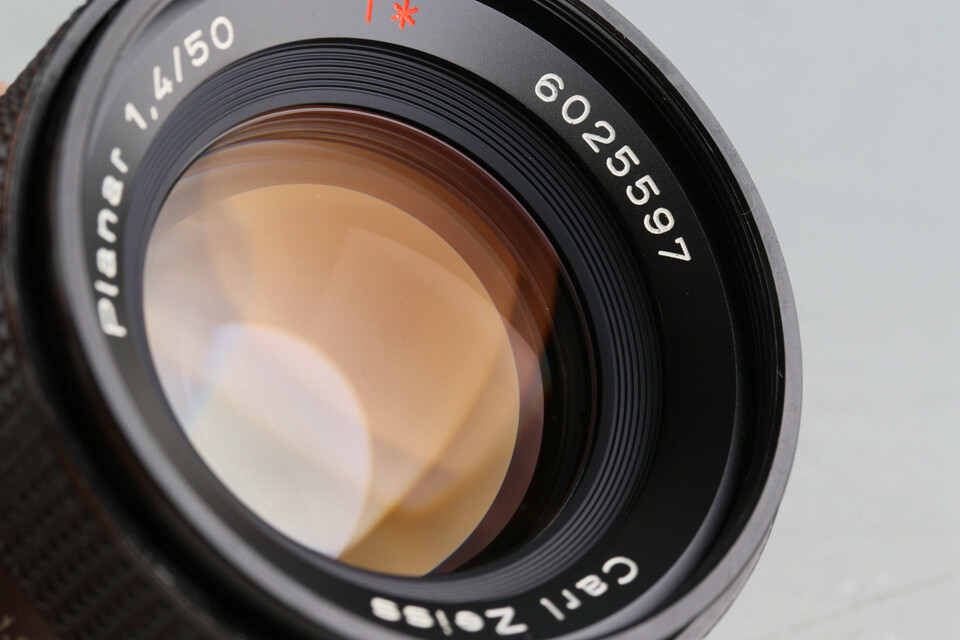 Contax Carl Zeiss Planar T* 50mm F/1.4 AEJ Lens for CY Mount