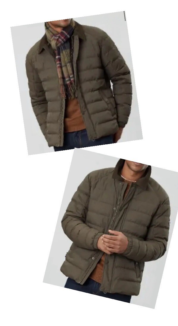 Joules Men Bayford Padded Coat - Khaki Green - Size XL UK 🇬🇧 image 4