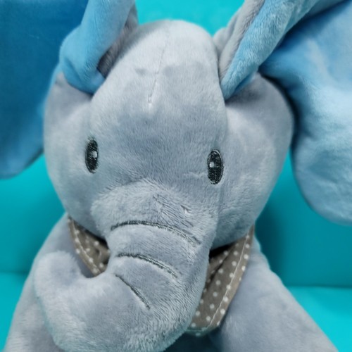 blue peek a boo elephant
