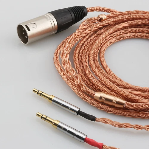 Hi-END 16 Cores Silver Plated Headphone Cable for Focal Clear ElexElegia Stellia - Picture 9 of 42