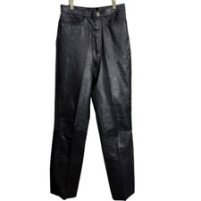 Vintage Mode Speciale Leather Pants Measures as a 0