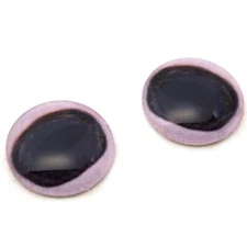 30mm Realistic Cow Glass Eyes Cabochons Set for Doll Making Jewelry Pair of Eyes