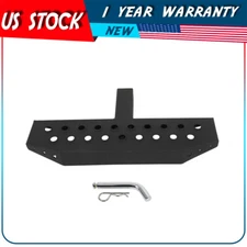 Universal For 2" Receiver Rear Bumper Towing Hitch Step For Pickup Truck Car