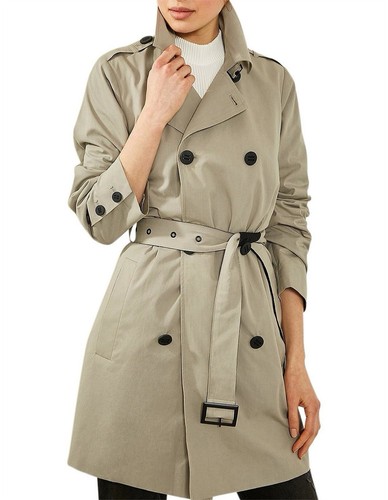 Mint Velvet Belted Trench Size 18 BNWT Bargain Buy! Loose Button Oh No! - Picture 4 of 15
