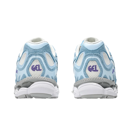 ASICS Gel-NYC Cream/Arctic Sky EU 36-45 - Sneakers Uomo Donna Running Streetwear - Foto 5 di 7