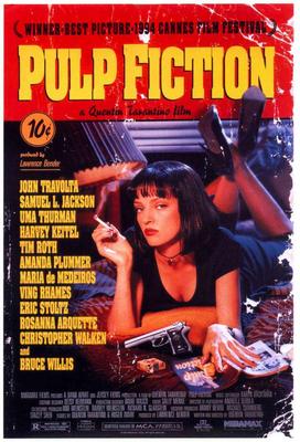 PULP FICTION -MOVIE PROMO 24X36 POSTER TV FILM ACTION CRIME TARANTINO WALL ART!!