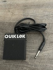 Universal Sustain Pedal Quik Lok, 2 Channel PS-10  PS-15 Portable Keyboards