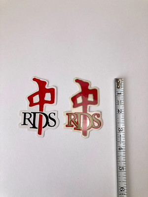 Red Dragon Society Canada RDS  OG Vintage Skateboarding Sticker