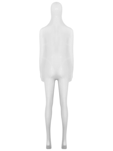 Damen Catsuit Schlaf Strampler Öl Body glänzend Overall Cosplay Trikot - Bild 20 von 57