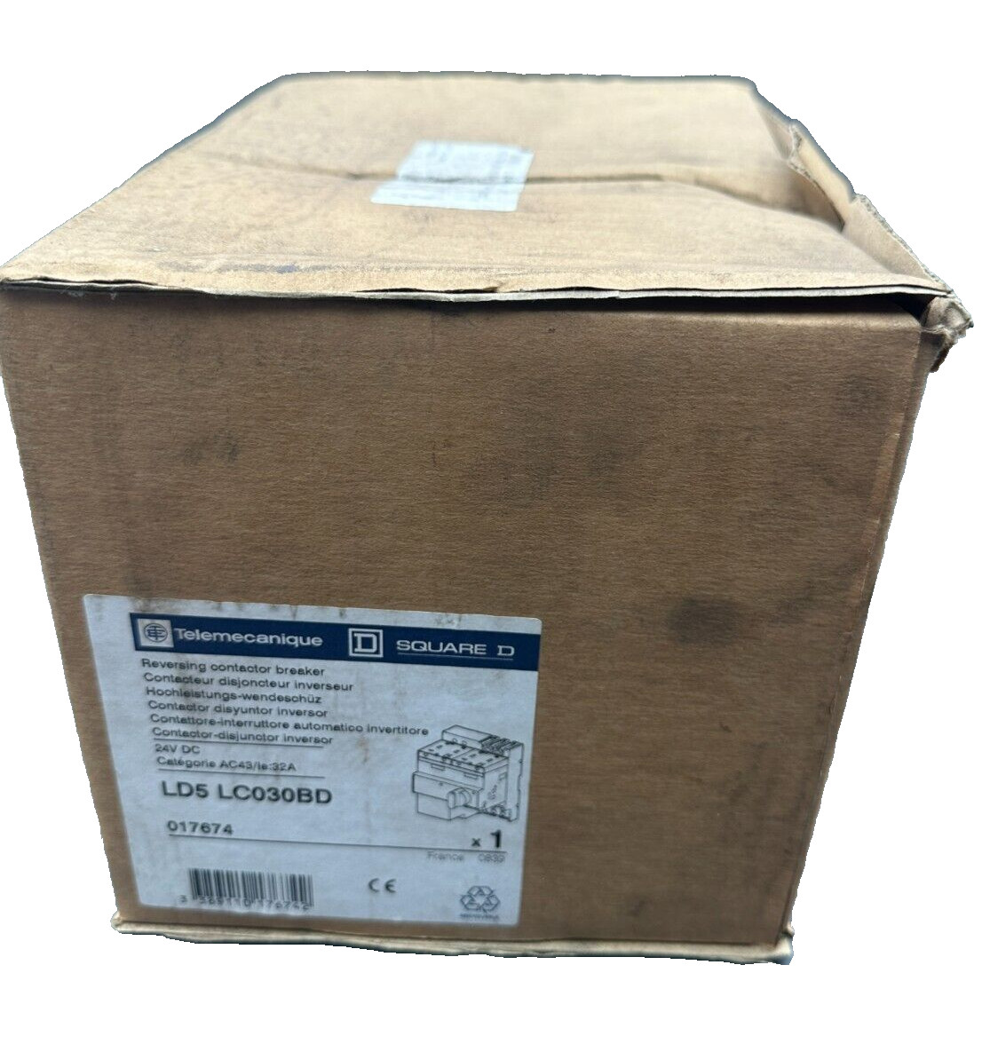 Contacteur disjoncteur inverseur Telemecanique LD5 LC030BD Integral 32 pour triphasé