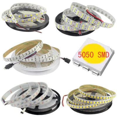 5m LED Streifen Band Lichterkette Warmweiß RGB CCT RGBW RGB+CCT Stripe Licht 12V - Bild 1 von 4
